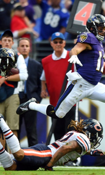 Ravens specializing in long kick returns and effective kicks